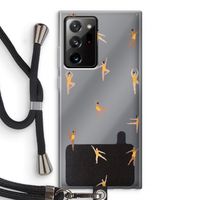 Dans #2: Samsung Galaxy Note 20 Ultra / Note 20 Ultra 5G Transparant Hoesje met koord