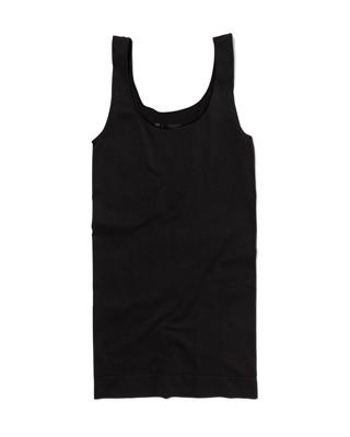 HEMA Zwangerschapshemd naadloos zwart (zwart)