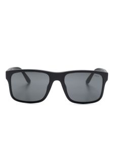 Polo Ralph Lauren lunettes de soleil à monture carrée mate - Noir