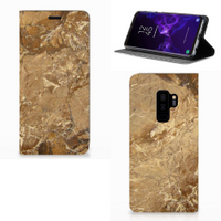 Samsung Galaxy S9 Plus Standcase Marmer Creme - thumbnail