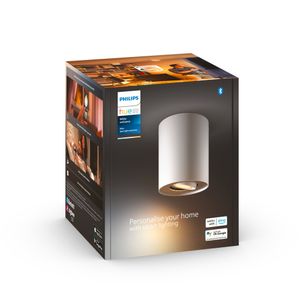 Philips Lighting Hue LED-plafondspots 871951433850000 Hue White Amb. Pillar Spot 1 flg. Weiß 350lm Erweiterung GU10 5 W