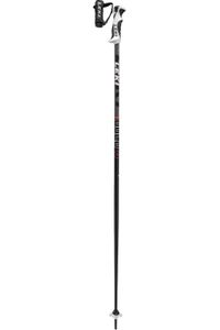 Leki Skistok Bold S - Zwart/Rood - Maten: 110, 115, 120, 125, 130, 135