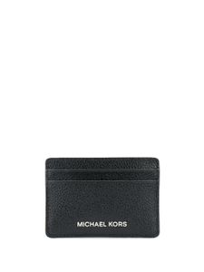 Michael Kors porte-cartes à logo embossé - Noir