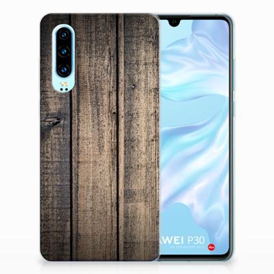 Huawei P30 | Bumper Hoesje | Steigerhout
