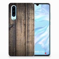 Huawei P30 | Bumper Hoesje | Steigerhout