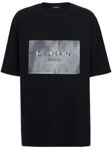 Balmain t-shirt Main Lab Holographic - Noir