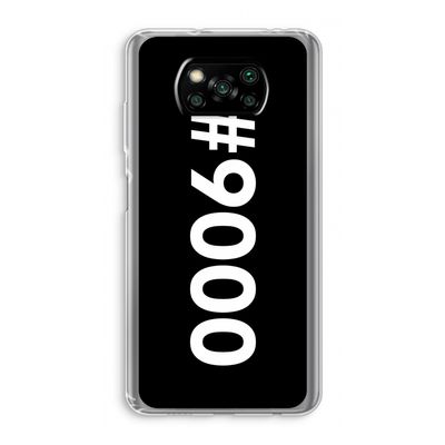 #9000: Xiaomi Poco X3 Pro Transparant Hoesje