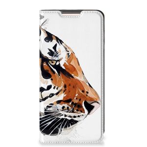 Bookcase Xiaomi Redmi Note 10/10T 5G | Poco M3 Pro Watercolor Tiger