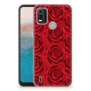 Nokia C21 Plus TPU Case Red Roses