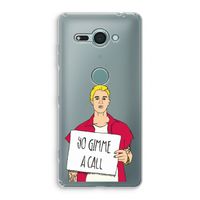 Gimme a call: Sony Xperia XZ2 Compact Transparant Hoesje