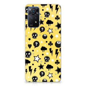 Silicone Back Case Xiaomi Redmi Note 11 Pro 5G Punk Geel