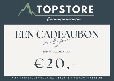 Cadeaubon TOPSTORE € 20,-