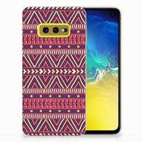 Samsung Galaxy S10e TPU bumper Aztec Paars