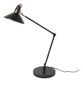 ZILT Tafellamp Ashley Kantelbaar, 70cm - Zwart