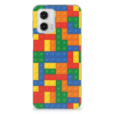 Motorola Moto G73 | TPU bumper | Blokken