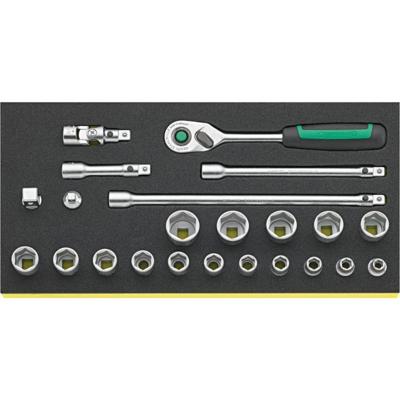 Stahlwille TCS 3/8 ZOLL 456/16/7 QR 96830370 Dopsleutelset
