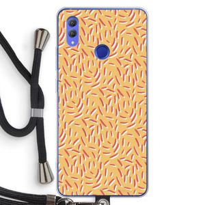 Camouflage: Honor Note 10 Transparant Hoesje met koord
