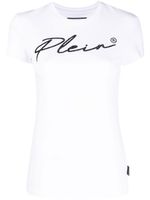 Philipp Plein t-shirt à logo imprimé - Blanc