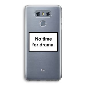 No drama: LG G6 Transparant Hoesje