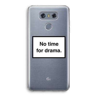 No drama: LG G6 Transparant Hoesje