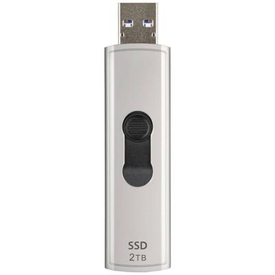 Transcend ESD320A 2 TB Externe SSD harde schijf USB-A Grijs TS2TESD320A