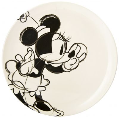 Zak!Designs dinerbord Disney Classic Minnie junior 25,5 cm Zak!Designs dinerbord Disney Classic Minnie junior 25,5 cm