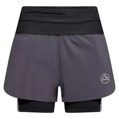 La sportiva Ultra distance short dames - BLAUW - Dames