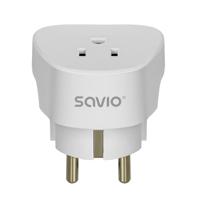 SAVIO AP-01 Reisadapter, US-stopcontact - EU-stekker