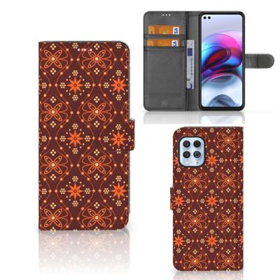 Motorola Moto G100 | Telefoon Hoesje | Batik Brown