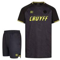 Cruyff Icon Zomerset Kids Donkergrijs Zwart Geel Cruyff Icon Zomerset Kids Donkergrijs Zwart Geel