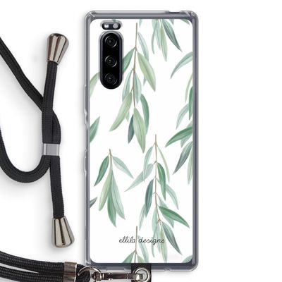 Branch up your life: Sony Xperia 5 Transparant Hoesje met koord