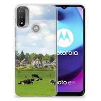 Motorola Moto E20 | E40 TPU Hoesje Koeien - thumbnail