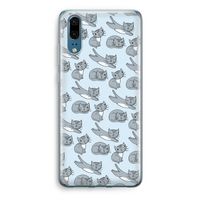Poezen: Huawei P20 Transparant Hoesje