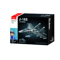 Sluban Modelbricks straaljager 1/44 j16 (m38-b1273)