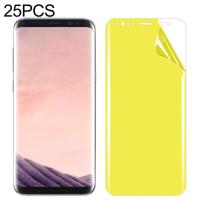 25 stuks voor Galaxy S8 plus zachte TPU volledige dekking front Screen Protector