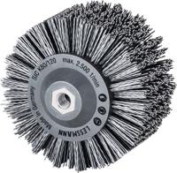 Lessmann Ronde borstel | d. 140 mm M14 | SiC slijpborstels korreling 80 60 mm | 2500 min-¹ | 1 stuk - 402880 - 402880