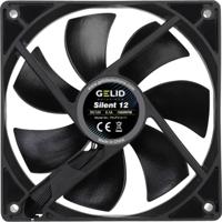 Gelid FN-PX12-11 PC-ventilator Zwart (b x h x d) 120 x 120 x 25 mm