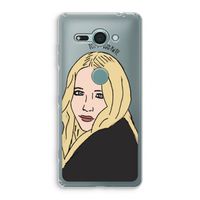 Mary Kate: Sony Xperia XZ2 Compact Transparant Hoesje