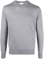Altea pull en laine vierge à col rond - Gris