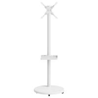 Reflecta TV Stand 43P-2020T weiß TV-voet 43,2 cm (17) - 109,2 cm (43) Kantelbaar, Zwenkbaar, Roteerbaar, In hoogte verstelbaar Apparaatplank