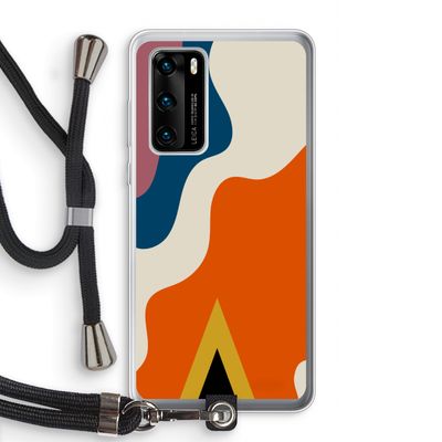 Noor A: Huawei P40 Transparant Hoesje met koord