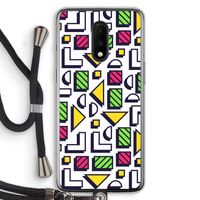 8-bit N°4: OnePlus 7 Transparant Hoesje met koord