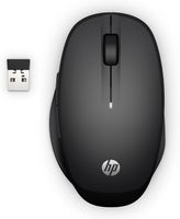 HP 300 Dual Mode Draadloze Muis Muis Zwart - thumbnail