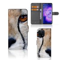 OPPO Find X5 | Telefoonhoesje | Met pasjeshouder | Cheetah