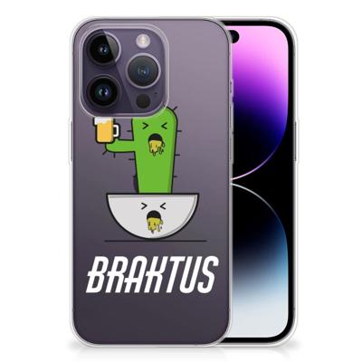 Apple iPhone 14 Pro Telefoonhoesje met Naam Braktus