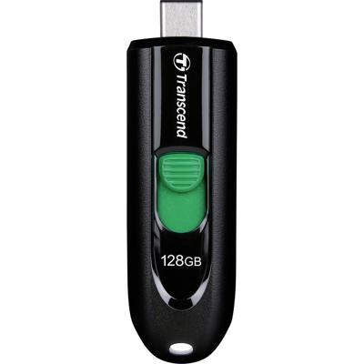 Transcend JetFlash 790C USB-stick 128 GB Zwart TS128GJF790C USB-C 3.2 Gen 1