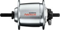 Shimano dynamo naaf dh-c6000-1r 36 gaats 6v/1,5 watt voor rollerbrake zilver