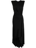 Monse robe sans manches à épaulettes - Noir