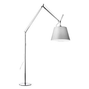 Artemide Tolomeo Mega Terra booglamp retrofit schakelaar alu grijs