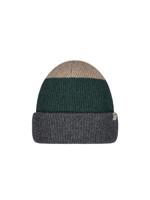 Barts Walnur Beanie Muts Heren Dark Heather One Size